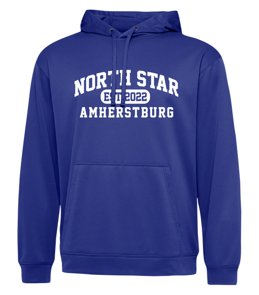 North Star Amherstburg Adult Dri-Fit Hoodie With Printed Logo