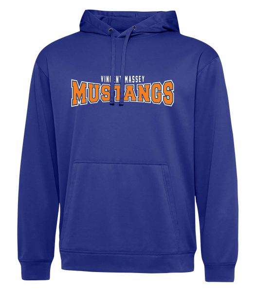 Vincent Massey Adult Dri-Fit Hoodie With Printed Logo