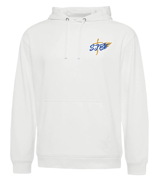 St. John the Baptist Staff Adult Dri-Fit Hoodie With Printed Logo
