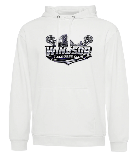 Windsor Lacrosse Club Adult Dri-Fit Hoodie With Printed Logo