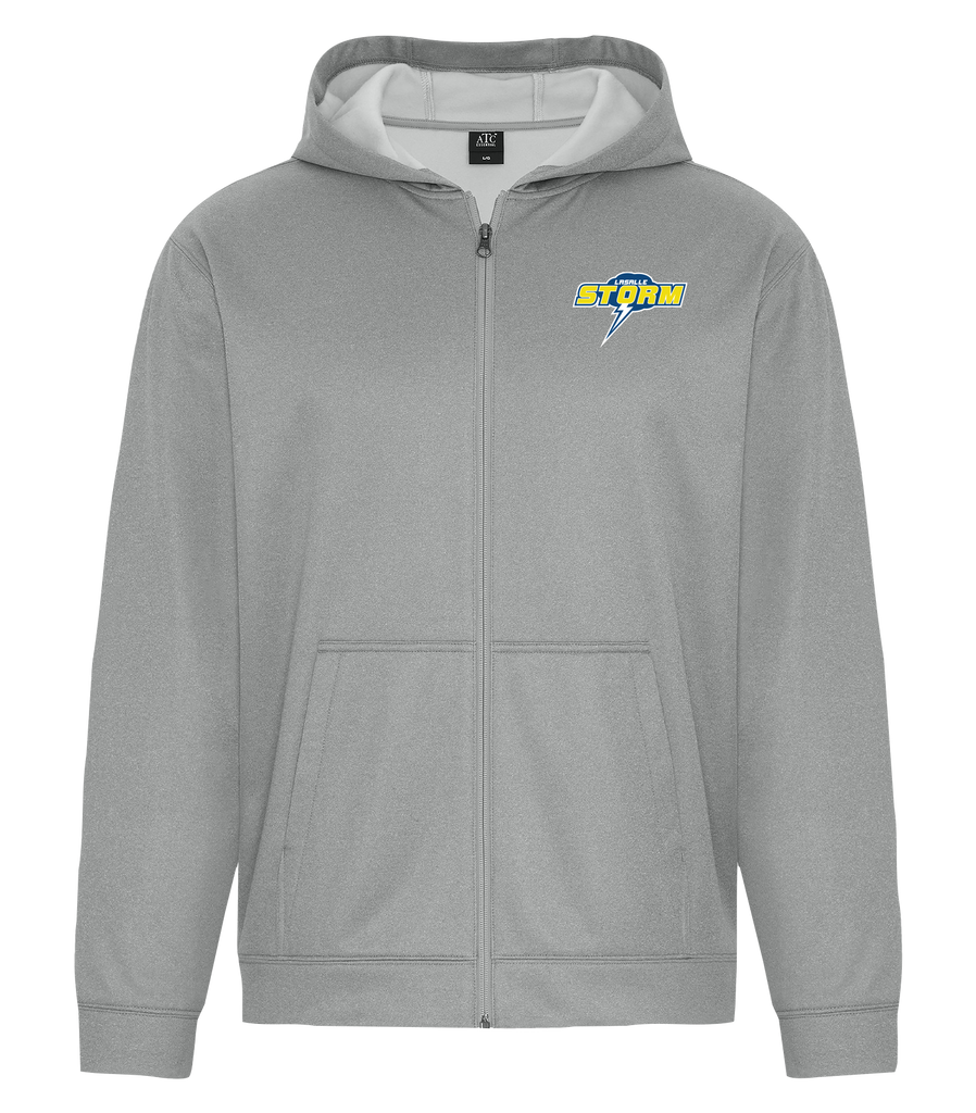 Storm Dri-Fit Full Zip Hooded Sweatshirt with Left Chest Embroidered Logo ADULT