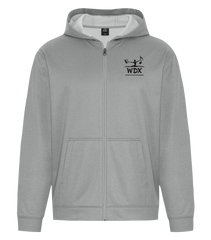 Windsor Dance eXperience Dri-Fit Full Zip Hooded Sweatshirt with Left Chest Embroidered Logo ADULT