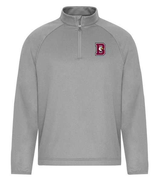 St. John de Brebeuf Adult Dri-Fit Performance Quarter-Zip Sweatshirt with Left Chest Embroidered Logo