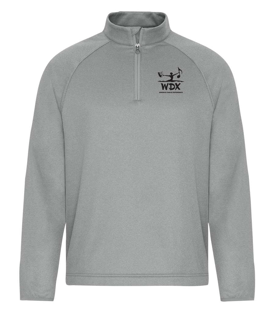 Windsor Dance eXperience Dri-Fit Performance Quarter-Zip Sweatshirt with Left Chest Embroidered Logo ADULT