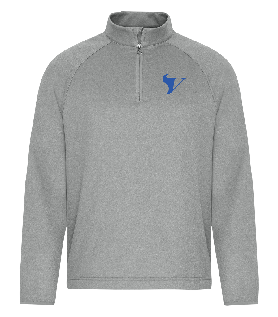 Tecumseh Vista Adult Dri-Fit Performance Quarter-Zip Sweatshirt with Left Chest Embroidered Logo