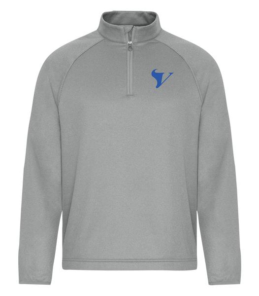 Tecumseh Vista Adult Dri-Fit Performance Quarter-Zip Sweatshirt with Left Chest Embroidered Logo