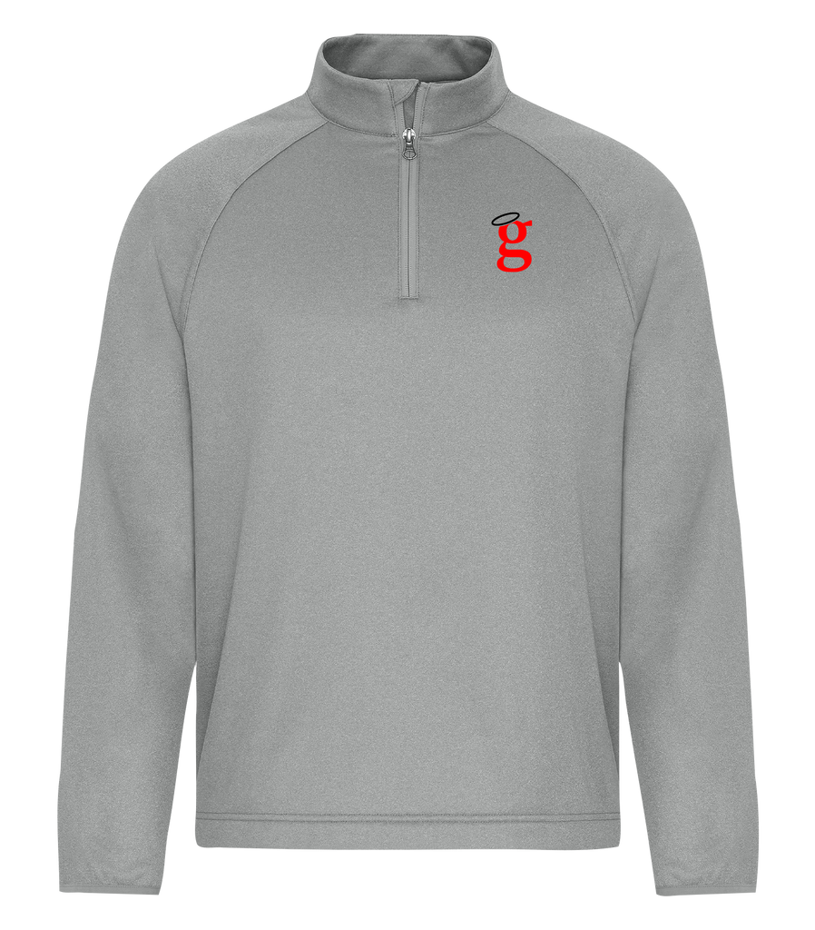 Guardians Adult Dri-Fit Performance Quarter-Zip Sweatshirt with Left Chest Embroidered Logo