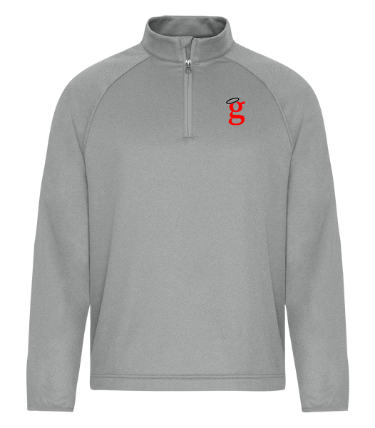 Guardians Adult Dri-Fit Performance Quarter-Zip Sweatshirt with Left Chest Embroidered Logo