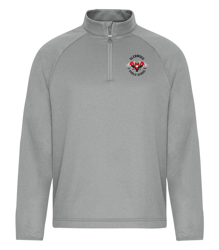Glenwood Adult Dri-Fit Performance Quarter-Zip Sweatshirt with Left Chest Embroidered Logo