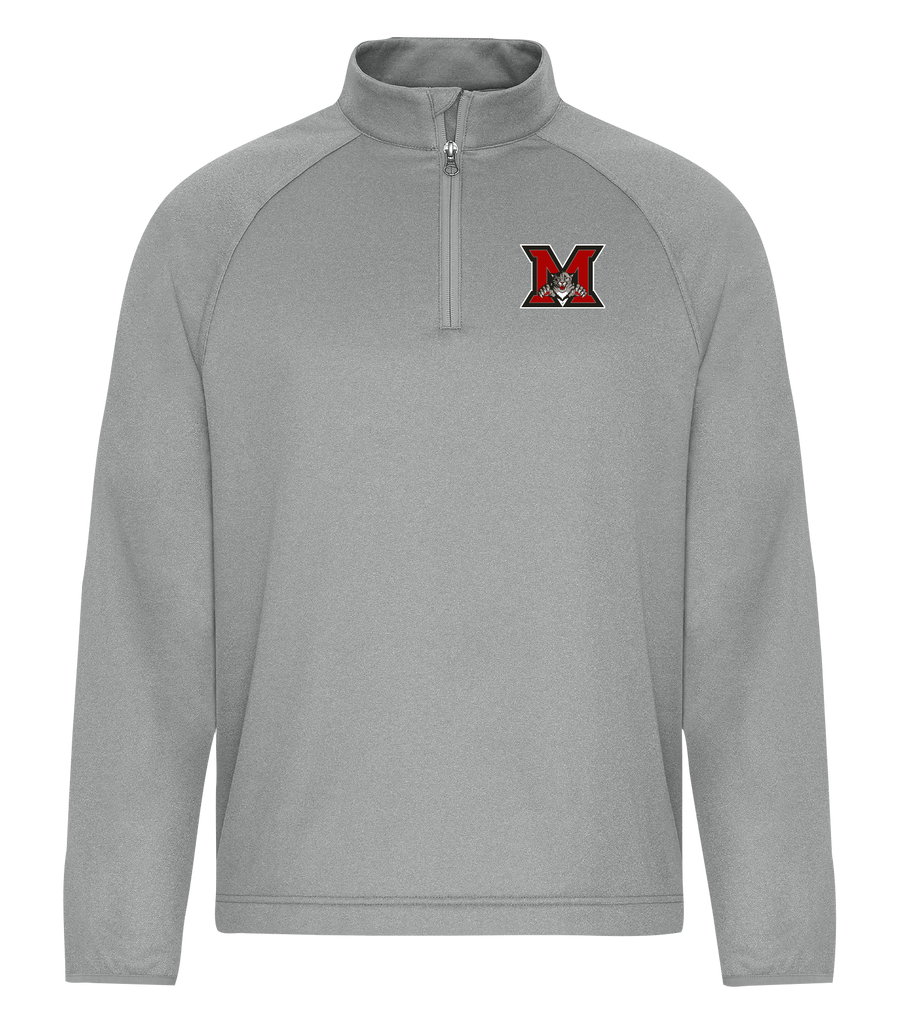 Maranatha Christian Academy Adult Dri-Fit Performance Quarter-Zip Sweatshirt with Left Chest Embroidered Logo