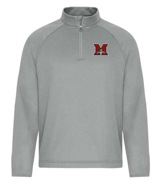 Maranatha Christian Academy Adult Dri-Fit Performance Quarter-Zip Sweatshirt with Left Chest Embroidered Logo