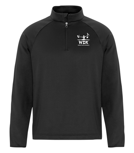 Windsor Dance eXperience Dri-Fit Performance Quarter-Zip Sweatshirt with Left Chest Embroidered Logo ADULT