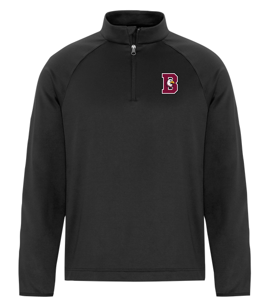St. John de Brebeuf Adult Dri-Fit Performance Quarter-Zip Sweatshirt with Left Chest Embroidered Logo