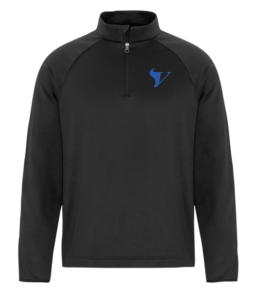 Tecumseh Vista Adult Dri-Fit Performance Quarter-Zip Sweatshirt with Left Chest Embroidered Logo