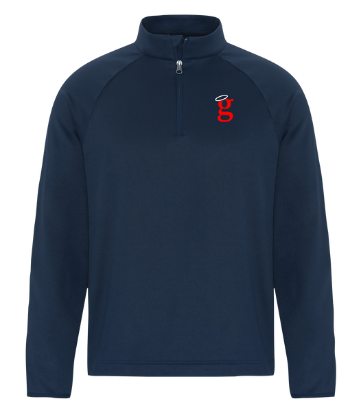 Guardians Adult Dri-Fit Performance Quarter-Zip Sweatshirt with Left Chest Embroidered Logo