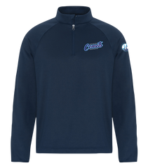 Christ The King Adult Dri-Fit Performance Quarter-Zip Sweatshirt with Left Chest Embroidered Logo