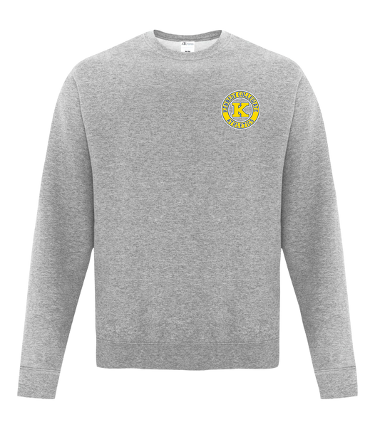 Kennedy Athletics Adult Fleece Crewneck with Embroidered Logo