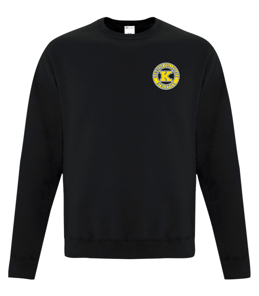 Kennedy Athletics Adult Fleece Crewneck with Embroidered Logo