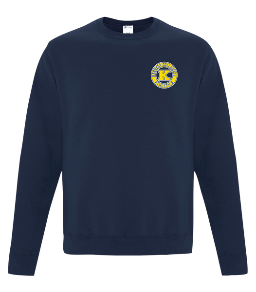 Kennedy Athletics Adult Fleece Crewneck with Embroidered Logo