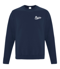 Kennedy Clippers Adult Fleece Crewneck with Embroidered Logo
