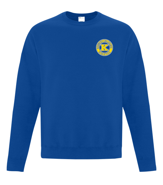 Kennedy Athletics Adult Fleece Crewneck with Embroidered Logo
