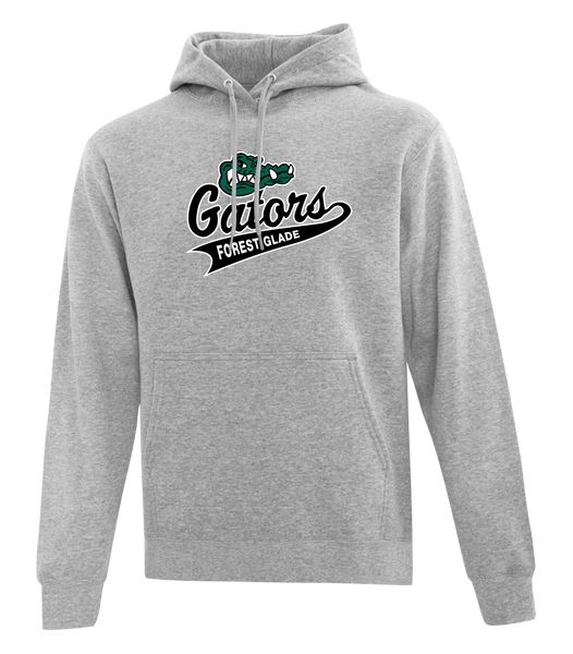 Forest Glade Adult Cotton Pull Over Hooded Sweatshirt with Printed Logo Logo