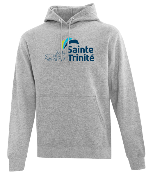 Sainte Trinité Adult Cotton Pull Over Hooded Sweatshirt with Printed logo
