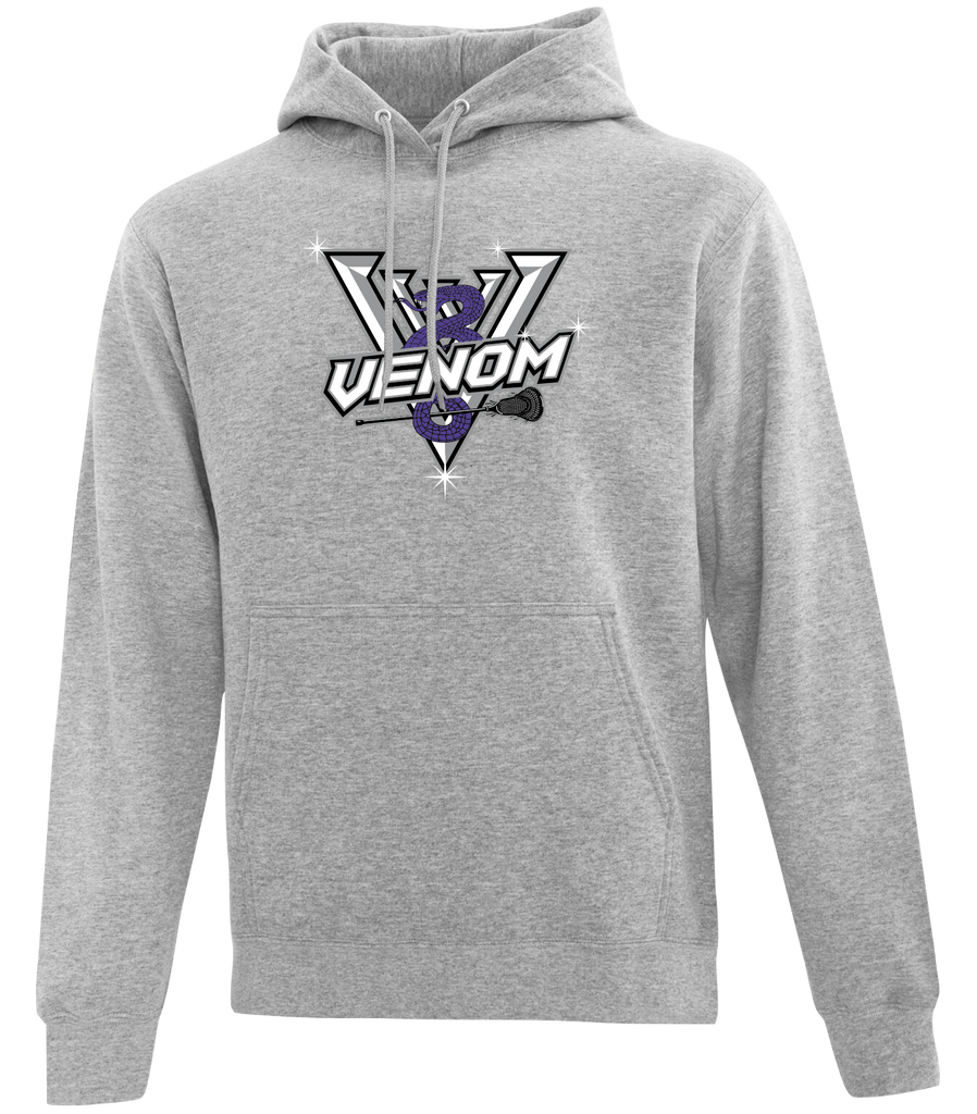 Venom WMSL Adult Cotton Pull Over Hooded Sweatshirt with Printed Logo