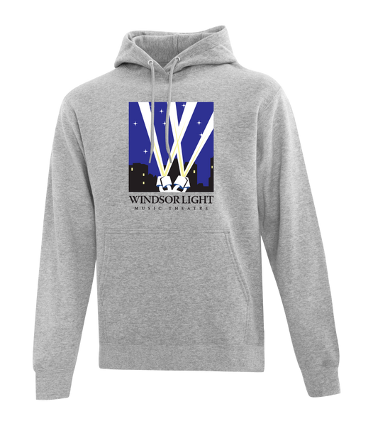 Windsor Light Music Theatre Youth Cotton Pull Over Hooded Sweatshirt with Printed Logo