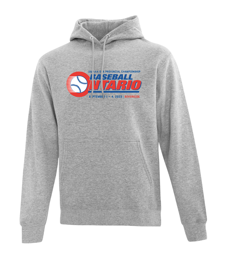 OBA Adult Cotton Hooded Sweatshirt with Full Colour Logo