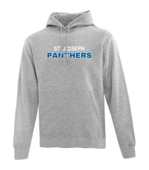 St. Joseph Youth Cotton Pull Over Hooded Sweatshirt with Printed Logo