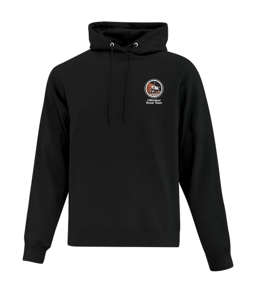UWindsor Rover Team Unisex Cotton Pull Over Hooded Sweatshirt with Left Chest Embroidered Logo