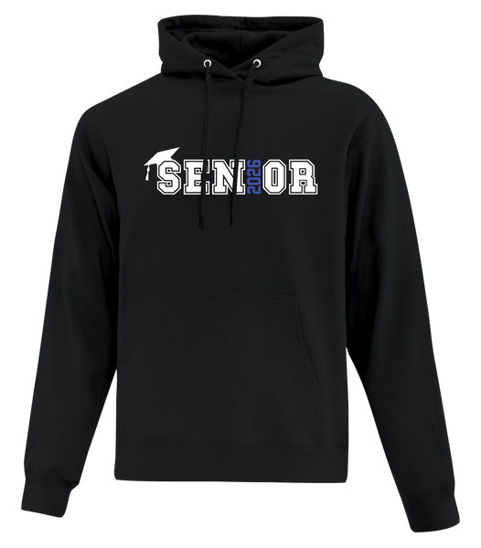 "Senior 2026" Walkerville Collegiate Institute Adult Cotton Pull Over Hooded Sweatshirt with Printed Logo