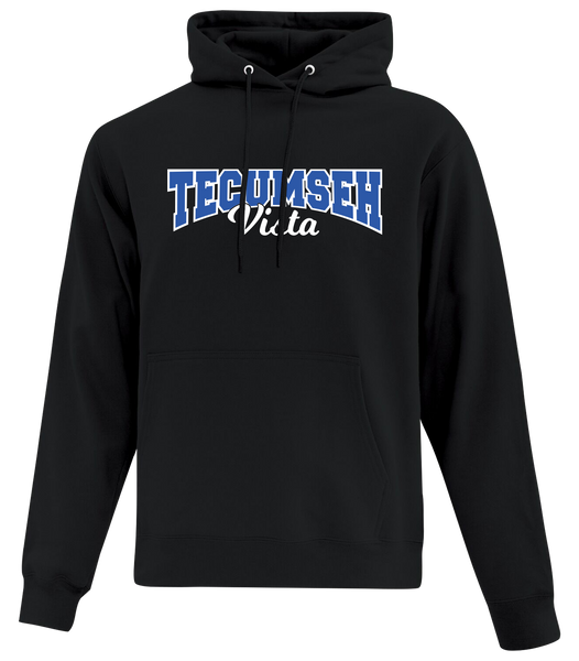 Tecumseh Vista Adult Cotton Pull Over Hooded Sweatshirt with Printed Logo