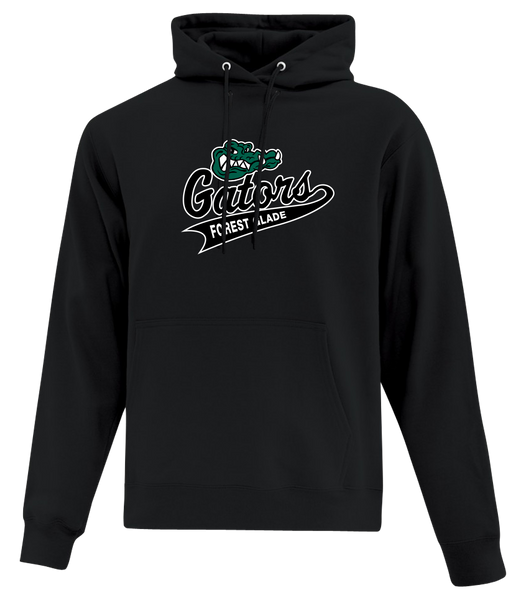 Forest Glade Adult Cotton Pull Over Hooded Sweatshirt with Printed Logo Logo