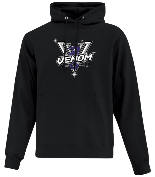 Venom WMSL Adult Cotton Pull Over Hooded Sweatshirt with Printed Logo