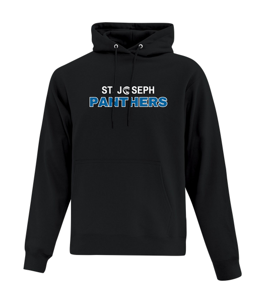 St. Joseph Youth Cotton Pull Over Hooded Sweatshirt with Embroidered Applique Logo