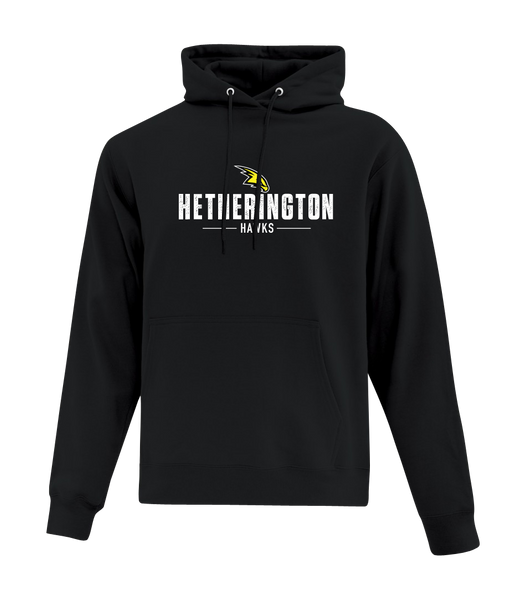 Hetherington Adult Cotton Pull Over Hooded Sweatshirt with Printed Logo
