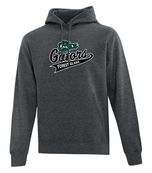 Forest Glade Adult Cotton Pull Over Hooded Sweatshirt with Printed Logo Logo