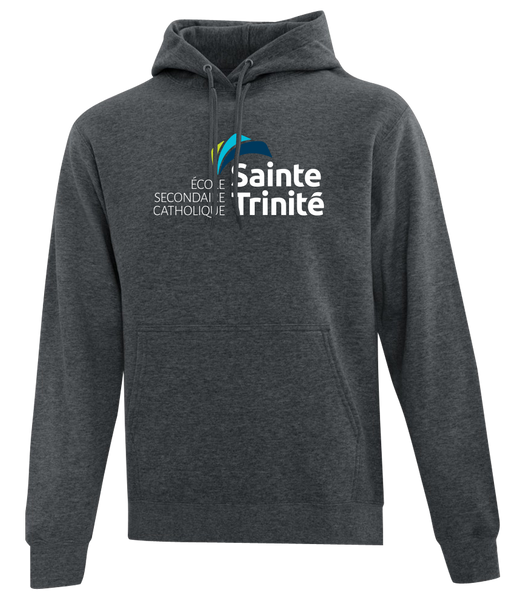 Sainte Trinité Adult Cotton Pull Over Hooded Sweatshirt with Printed logo