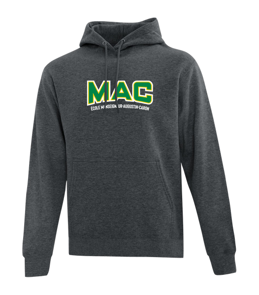 MAC Cotton Pull Over Hooded Sweatshirt with Embroidered Logo ADULT