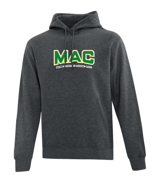MAC Cotton Pull Over Hooded Sweatshirt with Embroidered Logo YOUTH