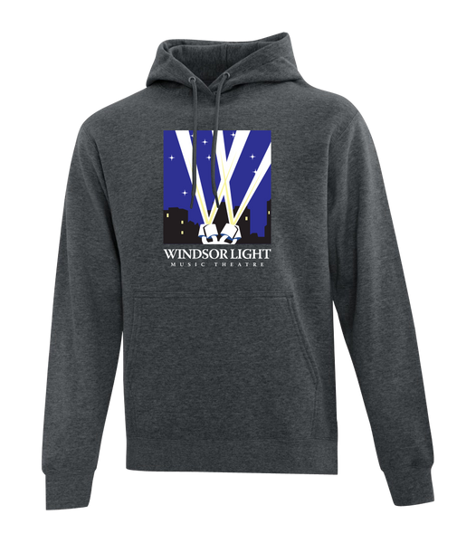 Windsor Light Music Theatre Youth Cotton Pull Over Hooded Sweatshirt with Printed Logo