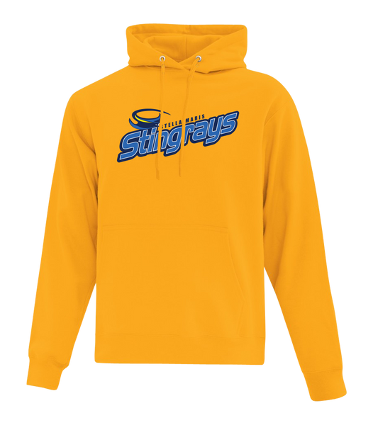Stella Maris Stingrays Youth Cotton Pull Over Hooded Sweatshirt with Embroidered Logo
