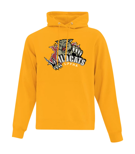 Wildcats SPFHA Youth Cotton Pull Over Hooded Sweatshirt with Printed Logo