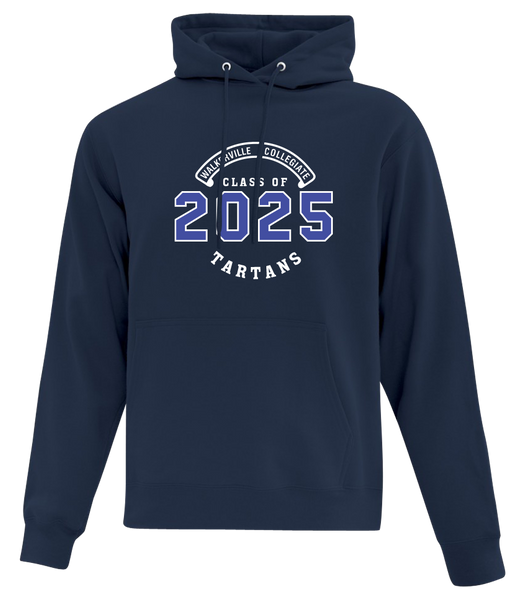 "Class of 2025" Walkerville Collegiate Institute Adult Cotton Pull Over Hooded Sweatshirt with Printed Logo (Copy)