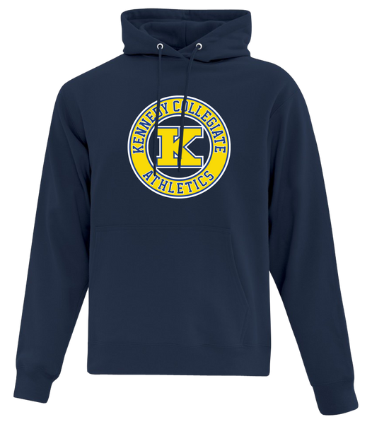 Kennedy Athletics Adult Cotton Pull Over Hooded Sweatshirt with Embroidered Logo