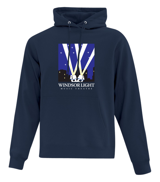 Windsor Light Music Theatre Youth Cotton Pull Over Hooded Sweatshirt with Printed Logo