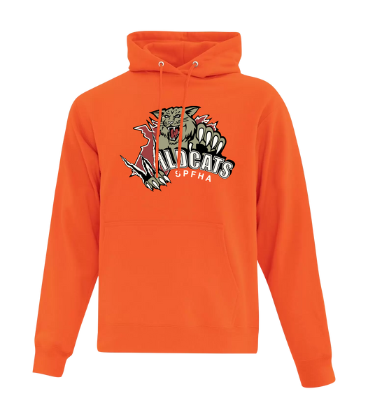 Wildcats SPFHA Youth Cotton Pull Over Hooded Sweatshirt with Printed Logo
