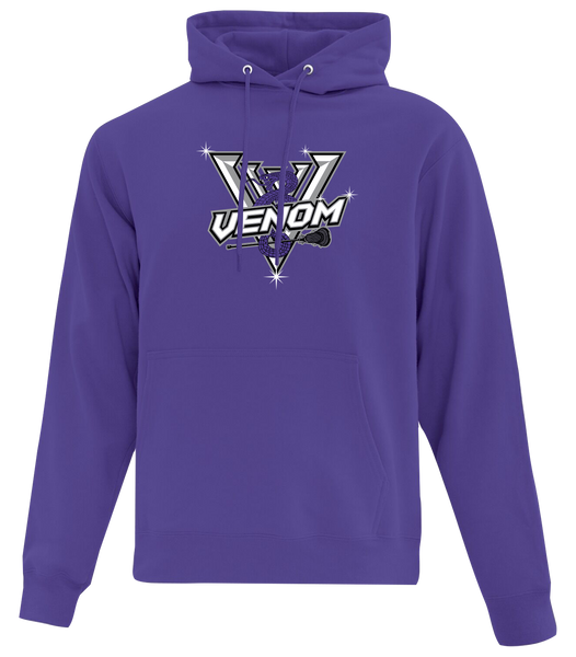 Venom WMSL Adult Cotton Pull Over Hooded Sweatshirt with Printed Logo